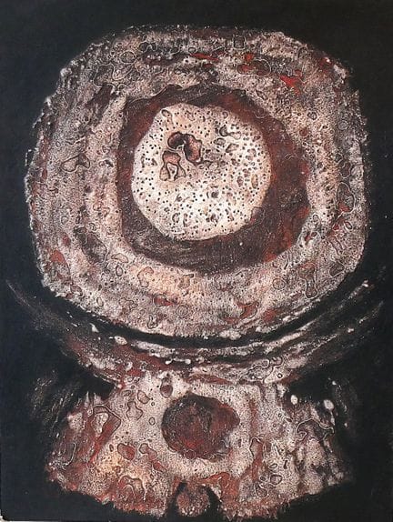 洛朗·希梅内斯-巴拉格（1928-2015）
作品
纸板上的综合材料画
51.5 × 39 厘米。