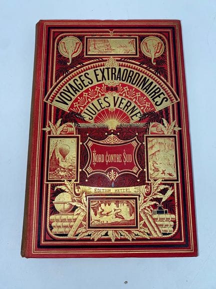 Jules VERNE 
Nord gegen Süd
Großes illustriertes I