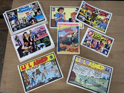 Lote de cómics italianos, que incluye: 
-    «L’Il
