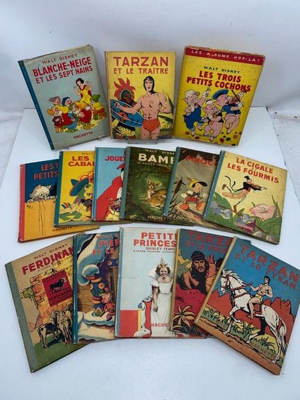 TARZAN, SCHNEEWITTCHEN, DIE DREI KLEINEN SCHWEINCH