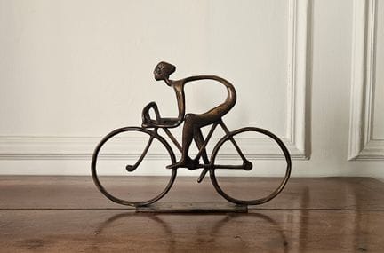 Zeitgenössische Kunst
Der Radfahrer
Metallskulptur