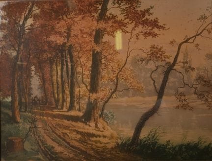 Francis ROTH (1883-1932) :
Unterholz und Flussufer