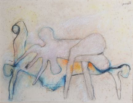 Lucien GUINOTTE (1925–1989)
Körper
Ölpastell auf A