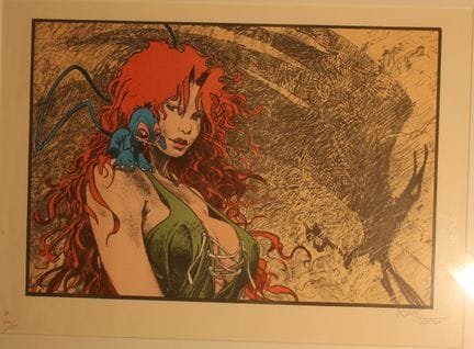 LOISEL
Frau
Lithografie, nummeriert 64/100 und rec
