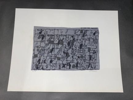 François DILASSER (1926-2012) 
Senza titolo
2 lito