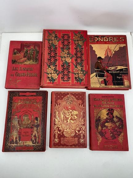 Lote de 14 libros de premio, con tapas duras de ed