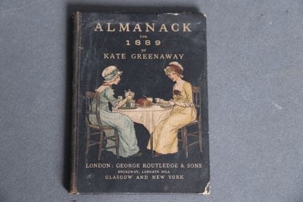 Kate GREENAWAY 
Almanack for 1889
London: Georges 