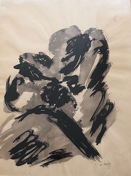 Maurice ROCHER (1918-1995)
Sans titre
Lavis d'encr