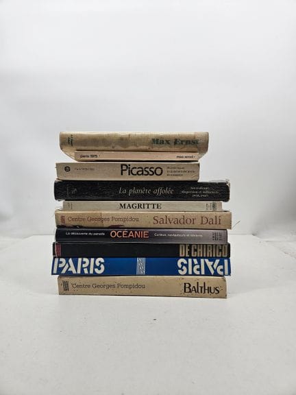 Set mit Büchern zur Kunstgeschichte (in gebrauchte