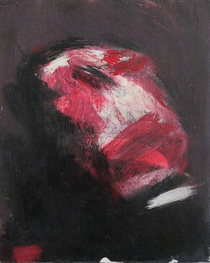 莫里斯·罗歇（1918-1995）
无题
布面油画，背面签名并标注“85”
27 x 22 厘米。