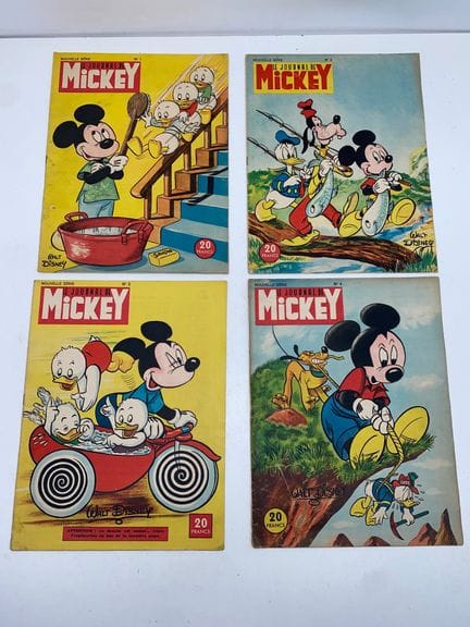 MICKEY 
Set bestehend aus:
-    „Le Journal de Mic