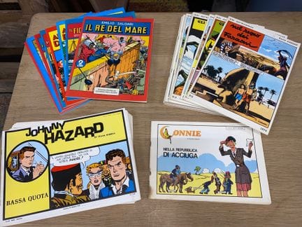 Umfangreiche Sammlung von etwa 290 Comics (italien