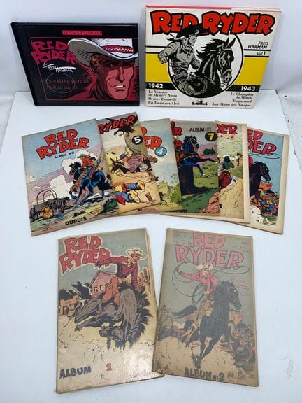 Set bestehend aus einer Sammlung von Bildbänden un