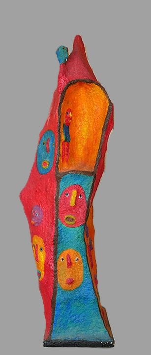 Mikael SELASSIE (1951–2020)
Totem
Polychrome Pappm