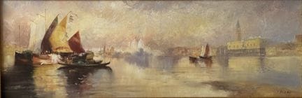 Scuola contemporanea
Venezia
Olio su tela, firmato