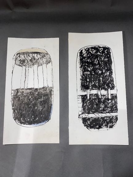François DILASSER (1926-2012) 
Ohne Titel
Set aus 