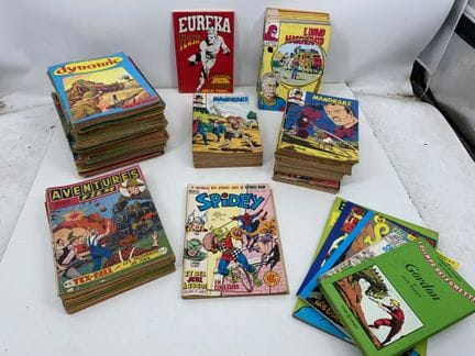 Lote de cómics, que incluye:
-    Dynamic, Aventur