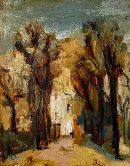 Flavien SEMPERE (1936-) 
Impasse Mozart
Olio su ta