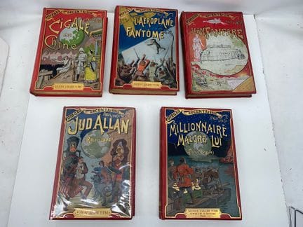 Paul d’IVOI 
Colección de 5 obras, que incluye:
- 