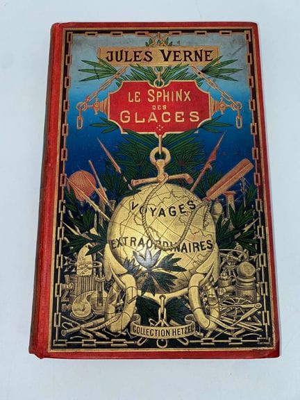Jules VERNE 
La esfinge de los hielos
Gran in-8 il