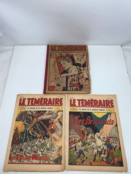 LE TEMERAIRE 
-    1943: 1 álbum (n.º 1 a 21) (enc