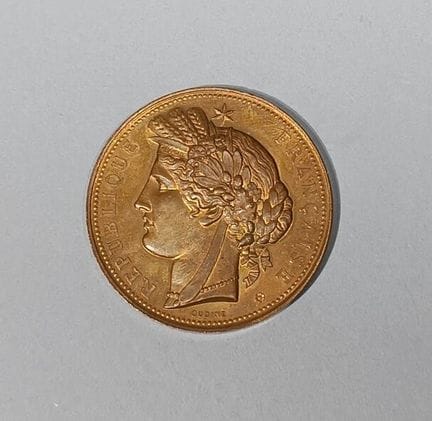 [NUMISMATICA - ESPOSIZIONE UNIVERSALE DEL 1889]
Me