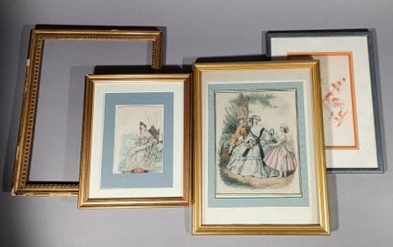 École du XIXe siècle
Réunion de deux gravures de m