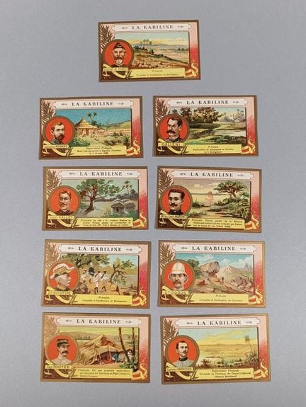 [PUBBLICITÀ, COLONIALIA E MILITARIA]
LA KABILINE. 