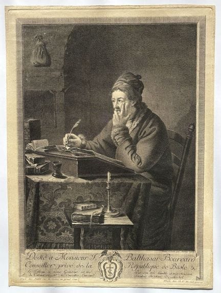 D'après Justus Juncker (1703-1767),
Portrait de Jo