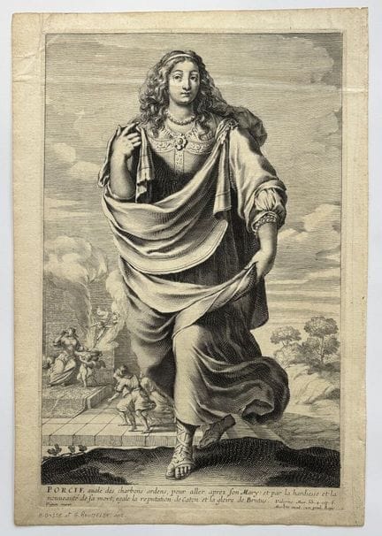 D'après Claude Vignon (1593-1670),
Porcie. 1647.
G