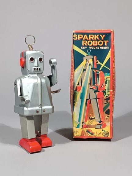 KO, Giappone: "Sparky Robot"
Robot meccanico in la