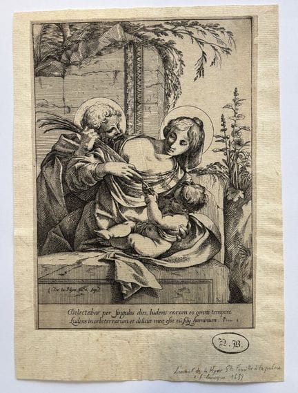 Laurent de La Hyre (1606-1656)
Sainte Famille à la
