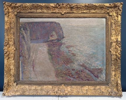 Maurice ELIOT (1862-1945),
Scogliera di Êtretat.
O