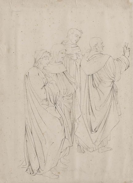FRIEDRICH OVERBECK_x001D_ Lübeck 1789 - 1869 Rome 