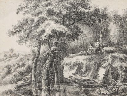 SALOMON GESSNER_x001D_ 1730 - Zurich - 1788 Scène 