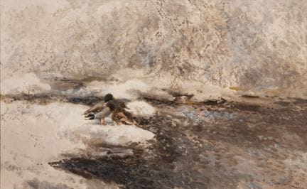 Mosse STOOPENDAAL (pintor sueco, 1901-1948).
Patos
