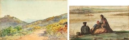 Alexis MOSSA (1844-1926).
El puerto de Villefranch