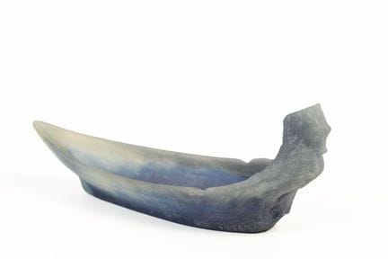 Almaric WALTER (1870–1954).
Längliche Schale mit S
