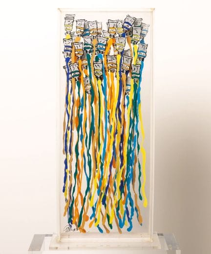 Armand FERNANDEZ, genannt ARMAN (1928–2005).
Farbh