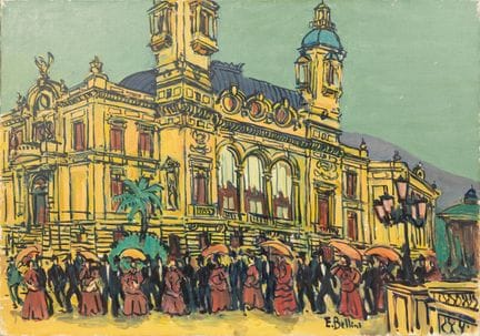 Emmanuel BELLINI (1904–1989).
Das Casino von Monte