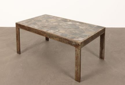 Pierre BAYLE (1945–2004).
Couchtisch mit Shuttles 