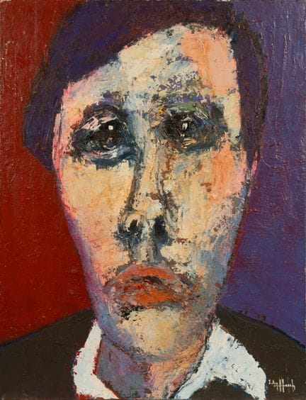 Victor HASCH (1945-2012).
Retrato de Amedeo Modigl