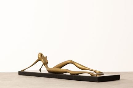 Georges CHARPENTIER (1937–2023).
Große Bronzeskulp