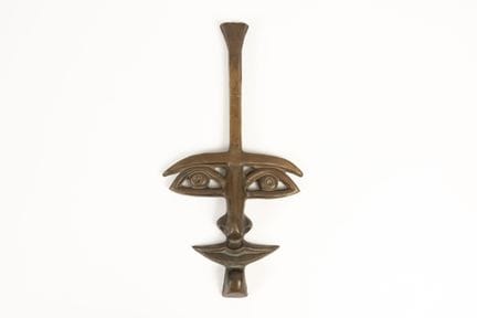 Jean MARAIS (1913–1998).
Gesicht.
Wandskulptur aus
