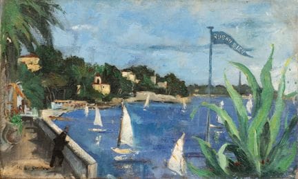 Raoul DU GARDIER (1871-1952).
La playa de La Pinèd