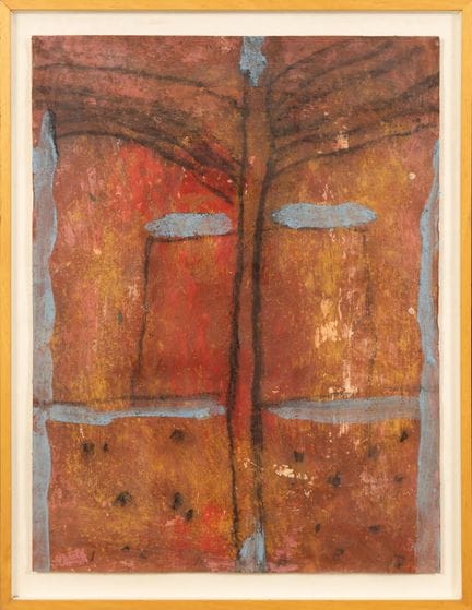 Vivien ISNARD (1946-2025).
Rostro - 1989.
Técnica 