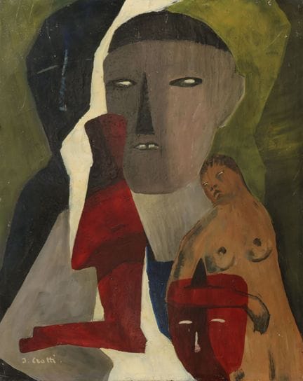 Jean-Joseph CROTTI (pintor de origen suizo, 1878-1