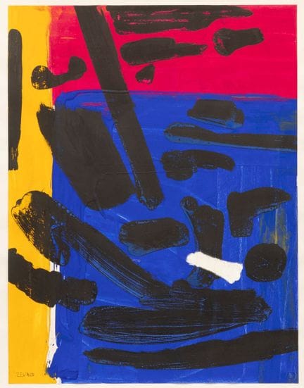 Xavier ZEVACO (1925-2006).
Composición abstracta, 