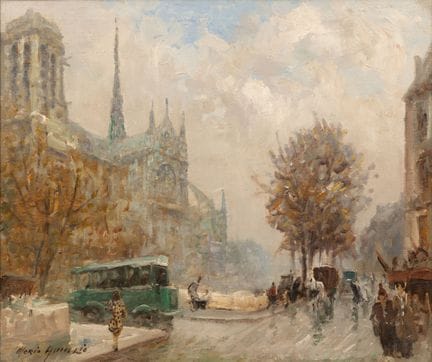Merio AMEGLIO (1897-1970).
Notre-Dame de París - 1