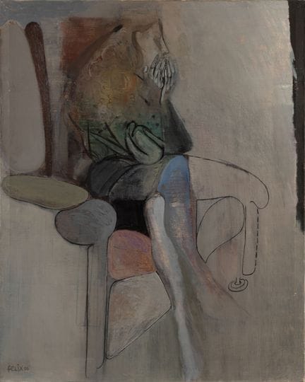 Félix YEGHIAZARYAN (pintor armenio, 1947-2014), co